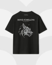 Kuvâ-yi Milliye 2024 Siyah Kurt T-Shirt - Görsel 3